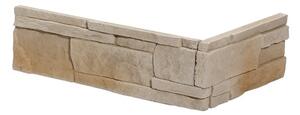 Roh Fasádny Stones Sunit beige 20x9,2 cm reliéfny RSUNITBE