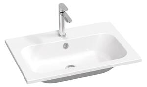 Umývadlo Ravak Chrome Slim 70x49 cm otvor pre batériu uprostred XJG01170001