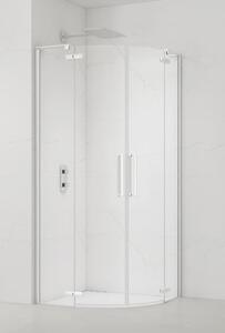 Sprchový kút čtvrtkruh 80x80 cm SAT TGD NEW SATTGS80BT
