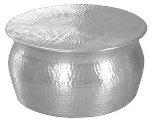 KONFERENČNÝ STOLÍK, strieborná, kov, 60/60/30,5 cm MID.YOU - Stolíky do obývačky, Online Only