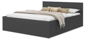 Manželská posteľ Dolly s úložným priestorom - sivá Rozmer: 140x200
