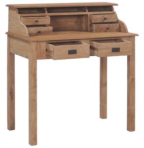 Maison Exclusive – Písací stôl, 90 x 50 x 100 cm, masívne drevo, teak