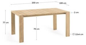 VICTOIRE záhradný jedálenský stôl 200 cm