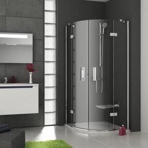 Ravak SmartLine sprchovací kút SMSKK4-80, 80x80x190cm, 2-krídlové dvere, chróm/číre sklo, 3S244A00Y1