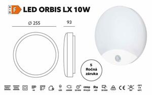 LED svietidlo s detektorom pohybu ORBIS 10W