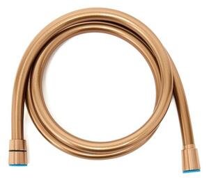 Sprchová hadica SAT Aurum so zámkom proti pretočeniu brúsený rose gold SATBAURHPBRG
