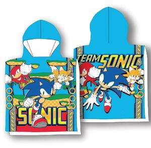 Detské bavlnené pončo Sonic 55x110cm Faro
