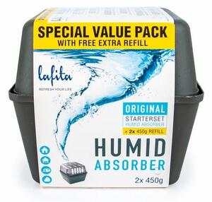 Pohlcovač vlhkosti LAFITA 2x450g