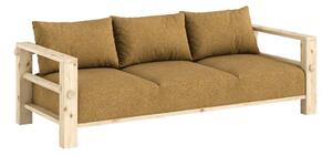 Okrovožltá pohovka 225 cm Bare – Karup