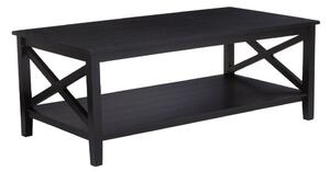 Čierny konferenčný stolík 60x120 cm Heritage – Premier Housewares
