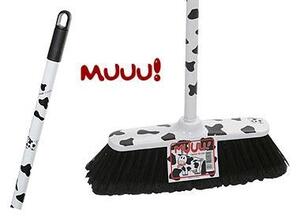 TORO Zmeták s násadou 120 cm,dekor krava