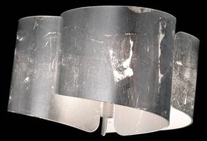 Stropné svietidlo Papiro, 5-plameňové, striebro