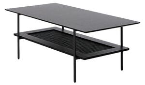 Čierny konferenčný stolík 55x110 cm Pensacola – Unique Furniture