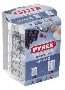 SADA ODMERIEK PYREX 2 KS, 0,25 L +0,5 L, SKLO