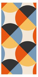 Tapeta - Farebná geometrická abstrakcia II