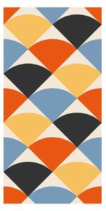 Tapeta - Farebná geometrická abstrakcia III