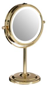 Kozmetické zrkadlo s osvetlením/zväčšovacie (zväčšenie 2x) ø 15 cm Cassini – Premier Housewares