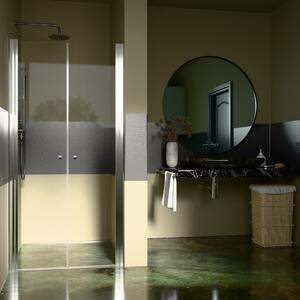 Sprchové dvere PURE D2 80 dvojkrídlové 76-81 x 190 cm