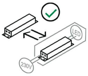ZÁVESNÉ LED SVIETIDLO, 112/22/130 cm - Online Only bytové doplnky, Online Only