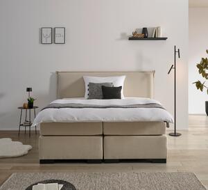 BOXSPRINGOVÁ POSTEĽ, 180/200 cm, béžová MID.YOU - Online Only zostavy, Online Only