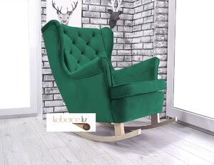 Kreslo Velvet Dark Green