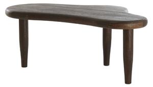 Konferenčný stolík z mangového dreva v tmavo prírodnej farbe 64x102 cm Canzo – Light & Living
