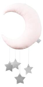 Závesná dekorácia mesiačik Shiny - Candy Pink
