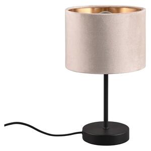 Čierno-béžová stolová lampa (výška 33 cm) Julieta – Trio