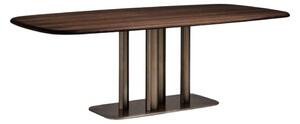 Jedálenský stôl v dekore orecha 100x180 cm Melvar – Kave Home