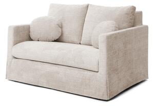 Krémovobiela pohovka 140 cm Paphos – Ropez