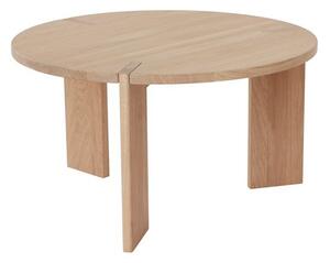 Okrúhly konferenčný stolík z dubového dreva v prírodnej farbe ø 65 cm Oy – OYOY Living Design