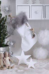 Vianočná čižma - White/Grey