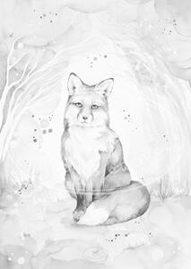 Plagát - Lovely Fox