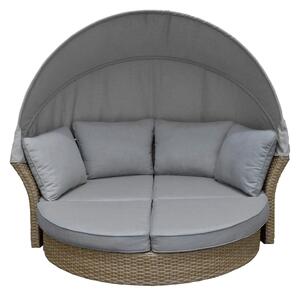 ZÁHRADNÁ POSTEĽ, kov, plast, textil Ambia Garden - Lounge záhradný nábytok