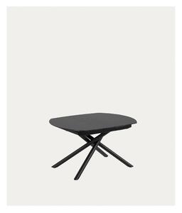 Rozkladací jedálenský stôl s prídavnou doskou s keramickou doskou 100x130 cm Yodalia – Kave Home