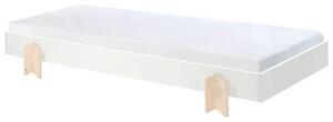 POSTEĽ PRE DETI A MLÁDEŽ, 90/200 cm biela MID.YOU - Online Only detský nábytok, Online Only