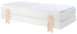 STOHOVATEĽNÁ POSTEĽ, 90/200 cm biela MID.YOU - Online Only detský nábytok, Online Only