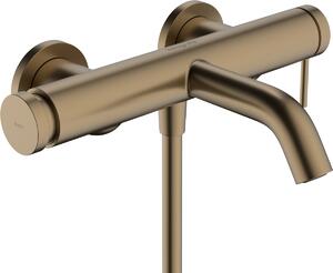 Hansgrohe Tecturis S - Páková vaňová batéria nástenná, kartáčovaný bronz 73422140
