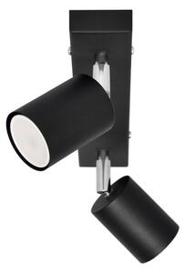 LED Bodové svietidlo TUNE 2xGU10/4,8W/230V čierna
