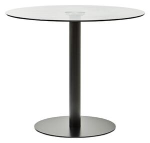 Okrúhly jedálenský stôl so sklenenou doskou ø 90 cm Metropolitan – Premier Housewares