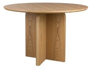Okrúhly jedálenský stôl v dekore duba ø 120 cm Laurent – White Label