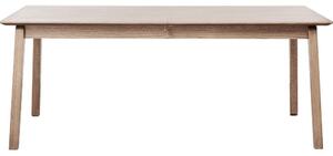 Rozkladací jedálenský stôl s prídavnou doskou v dekore duba 95x190 cm Bari – Unique Furniture