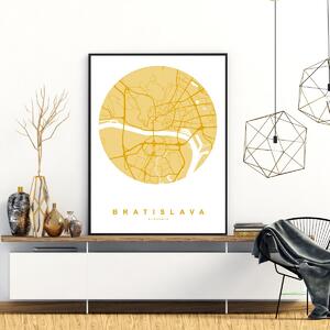Plagát - Bratislava (A4)