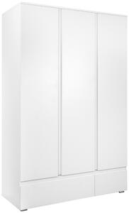 SKRIŇA S OTOČNÝMI DVERAMI, biela, 120/191/55 cm MID.YOU - Online Only detský nábytok, Online Only
