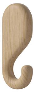 Bolia Nástenný vešiak Nob 11.5 cm, white pigmented oiled oak