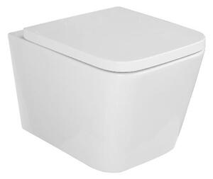 Kielle Arkas I - Závesné WC s doskou SoftClose, Rimless, biela 30111000