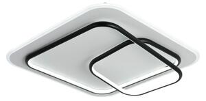 Brilagi - LED stmievateľné stropné svietidlo FLARE LED/81W/230V 50x50 cm biela/čierna + diaľkový ovládač