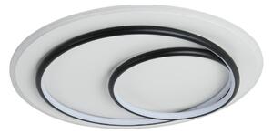 Brilagi - stmievateľné LED stropné svietidlo FLARE LED/70W/230V, priemer 50 cm, biela/čierna + diaľkové ovládanie