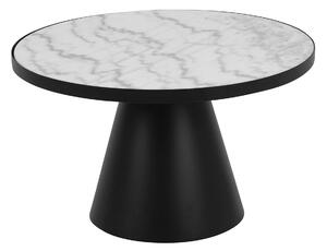 ACTONA Konferenčný stolík Soli − čierna 40 × 65,7 × 65,7 cm