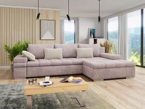Mirjan24 Rohová sedacia súprava Kanton Premium, Dostupné poťahy: Zoya 03 + Zoya 03 + Piano 02, Strana: pravá 5903211464287